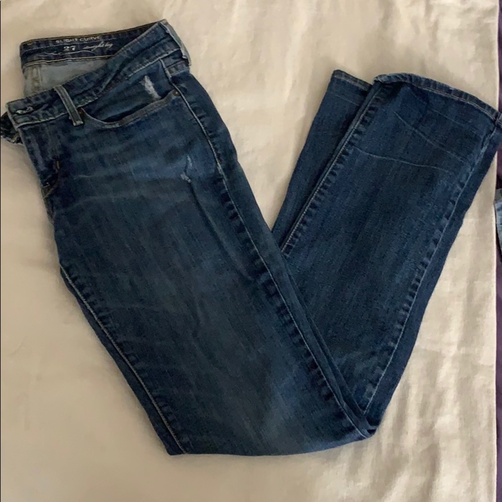 Levi’s slight curve Straight Leg Jeans  sz 27 x32